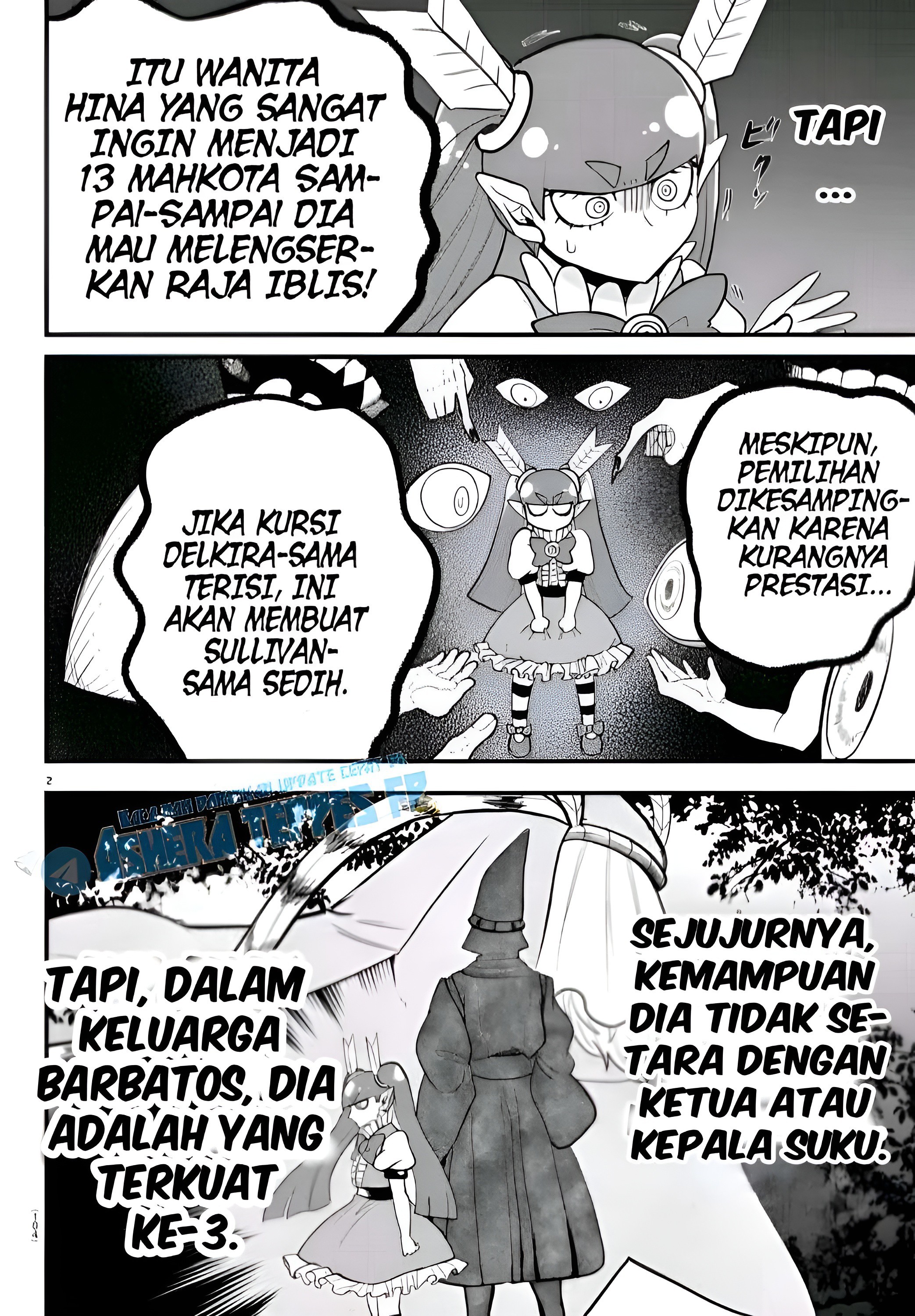 Mairimashita! Iruma-kun Chapter 312 - halaman 3