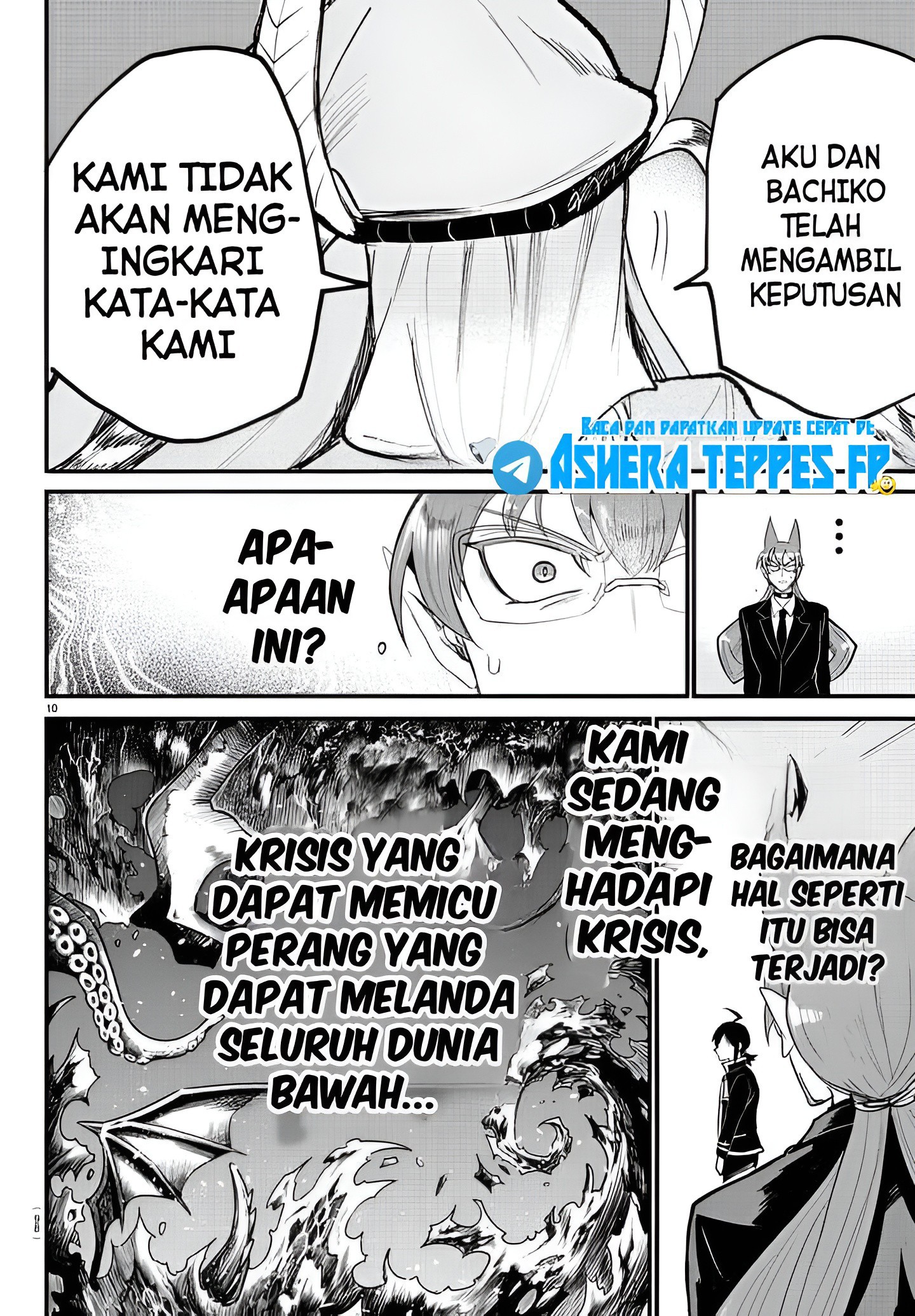 Mairimashita! Iruma-kun Chapter 313 - halaman 10