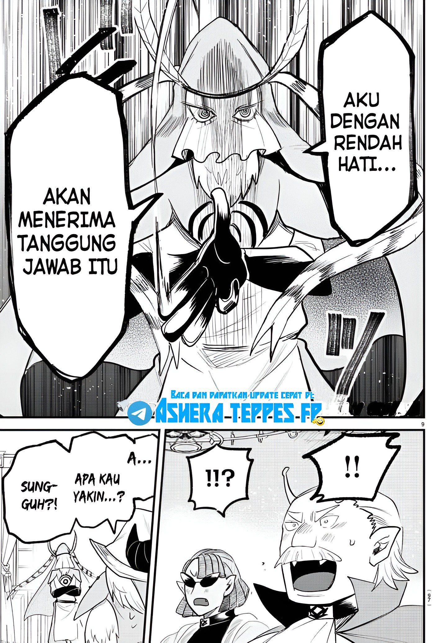 Mairimashita! Iruma-kun Chapter 313 - halaman 9
