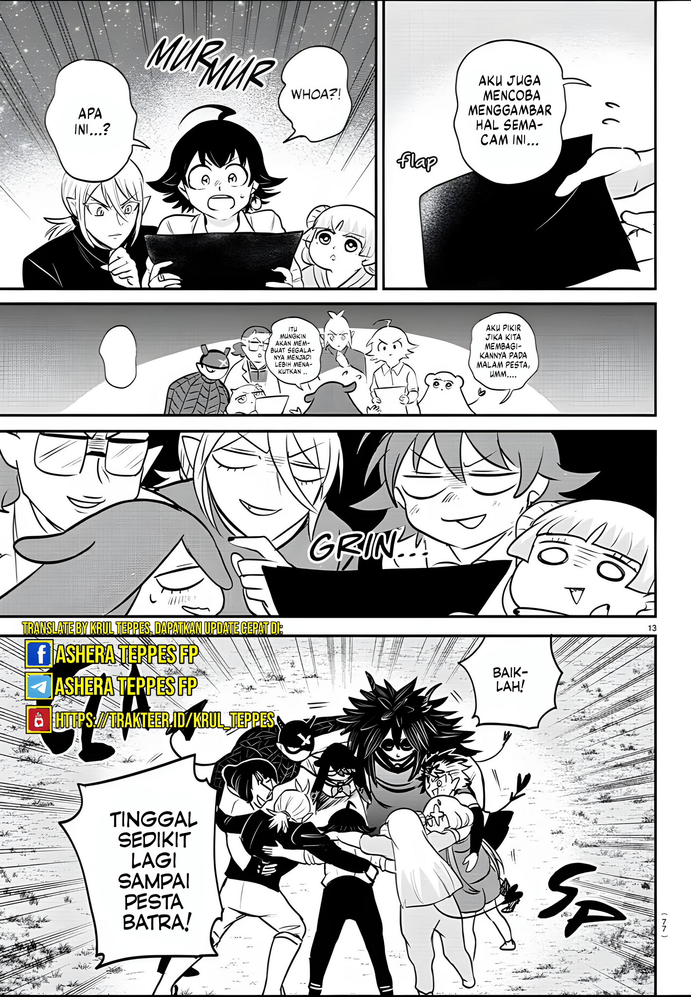 Mairimashita! Iruma-kun Chapter 344 - halaman 15
