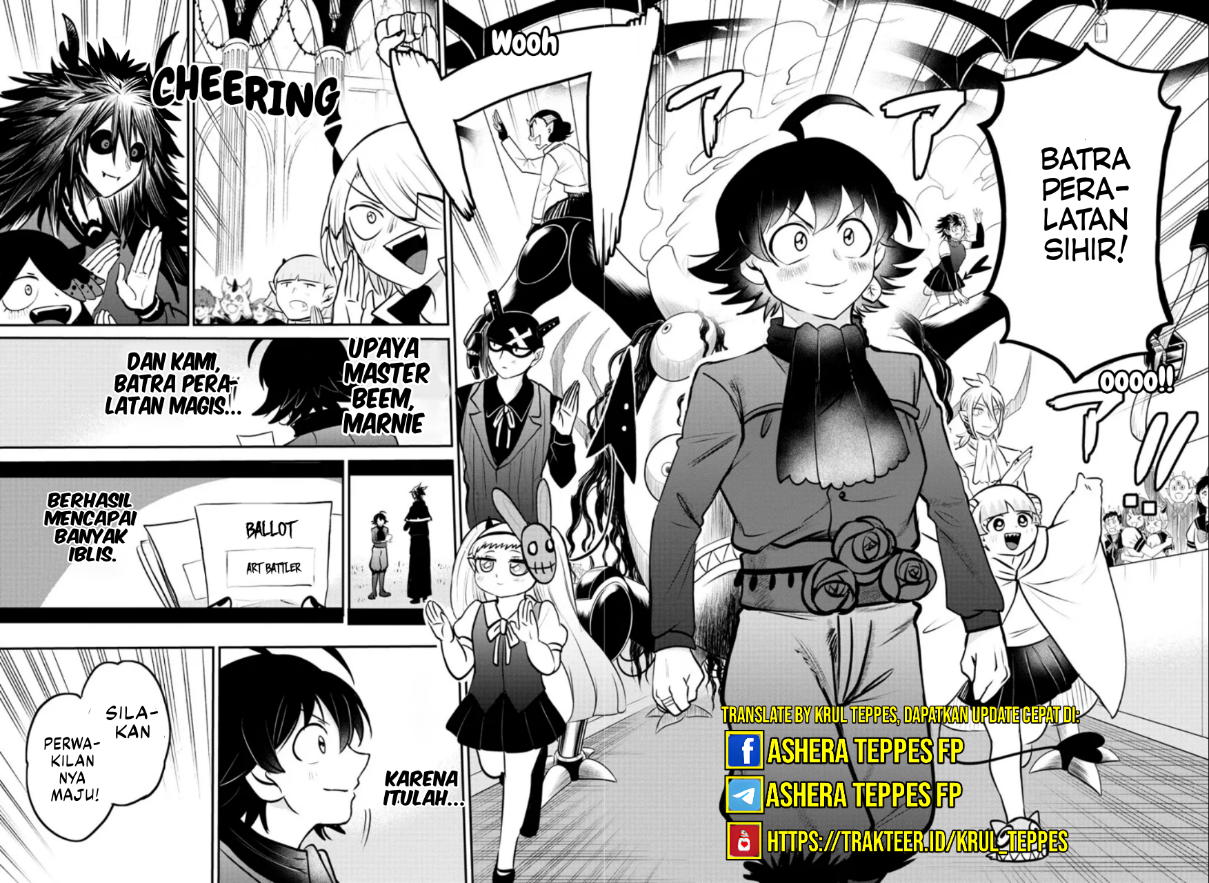 Mairimashita! Iruma-kun Chapter 350 - halaman 18