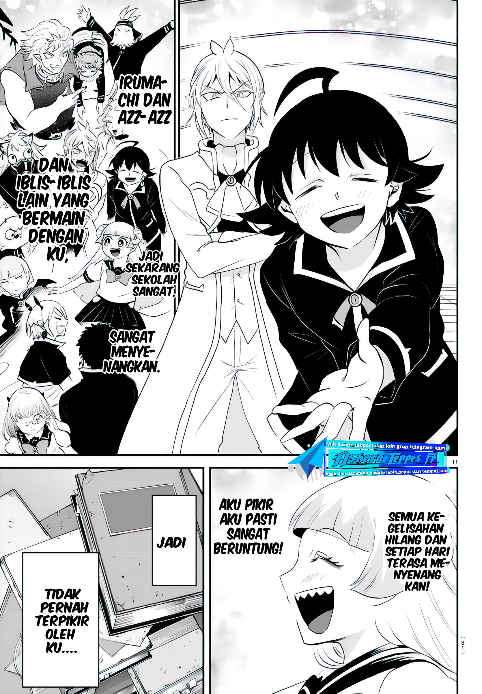 Mairimashita! Iruma-kun Chapter 356 - halaman 13