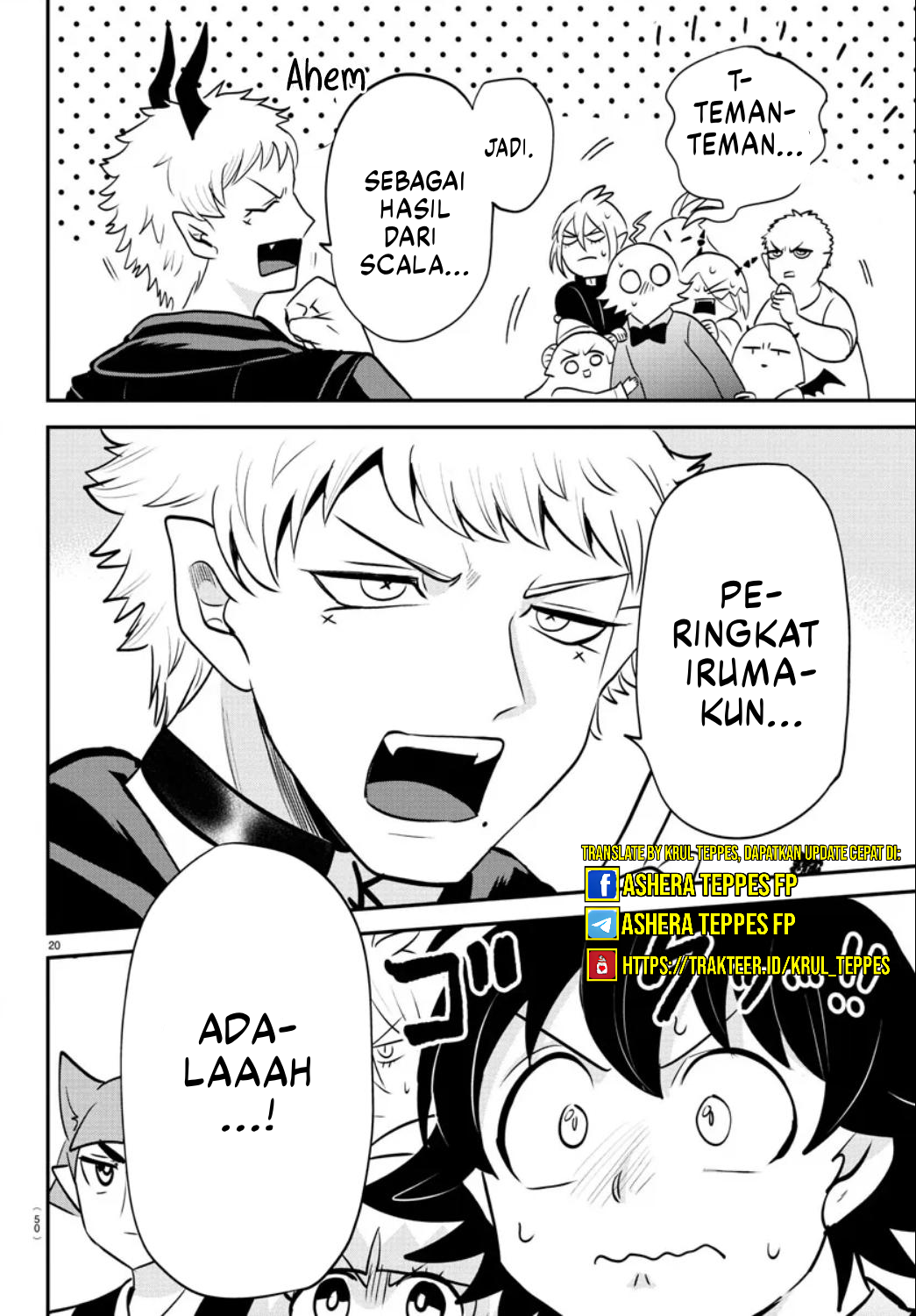 Mairimashita! Iruma-kun Chapter 372 - halaman 20