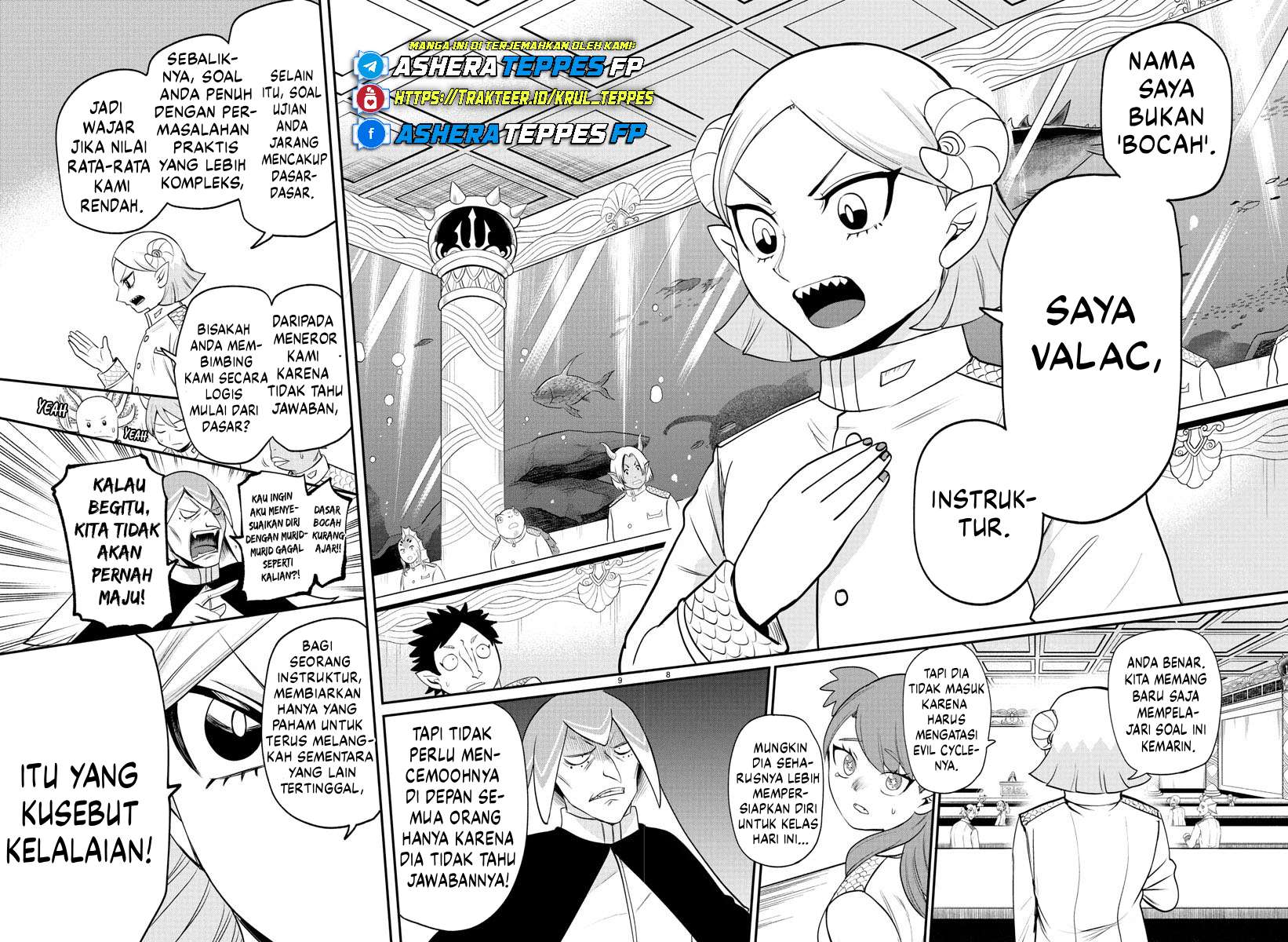 Mairimashita! Iruma-kun Chapter 389 - halaman 9