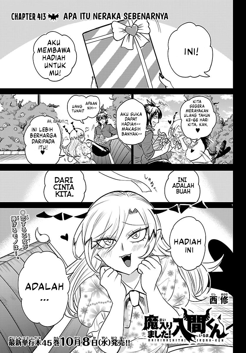 Mairimashita! Iruma-kun Chapter 413 - halaman 4