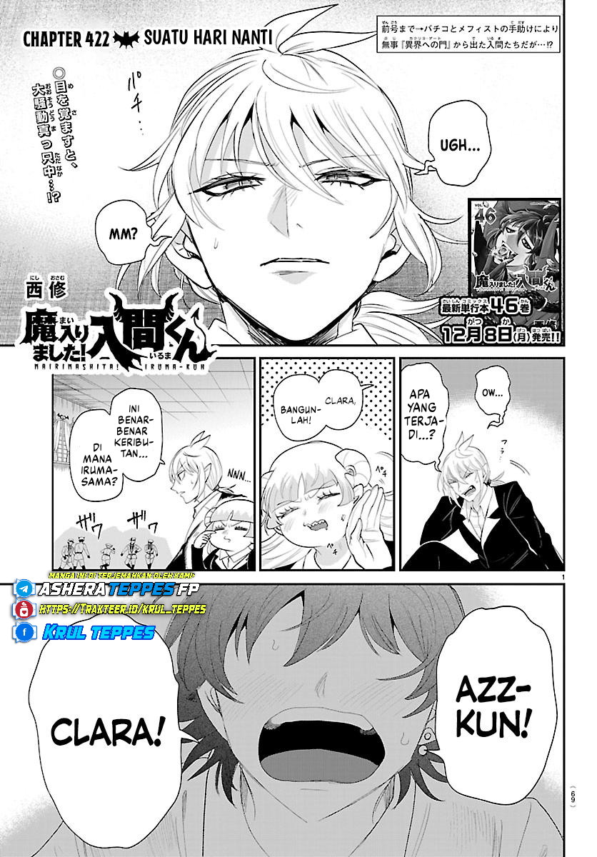 Mairimashita! Iruma-kun Chapter 422 - halaman 2