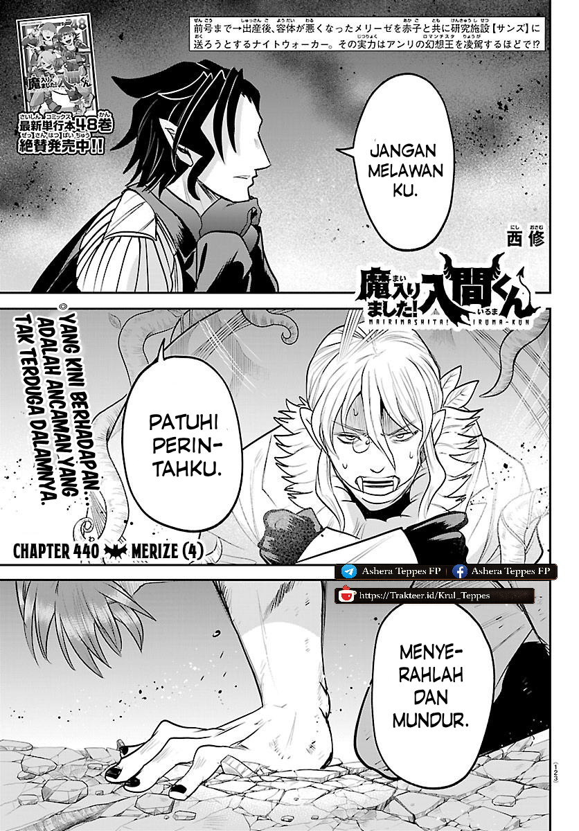 Mairimashita! Iruma-kun Chapter 440 - halaman 2
