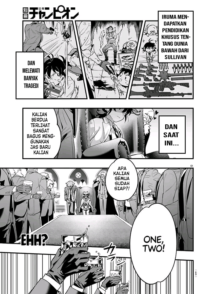 Mairimashita! Iruma-kun: If Episode of Mafia Chapter 1 - halaman 60