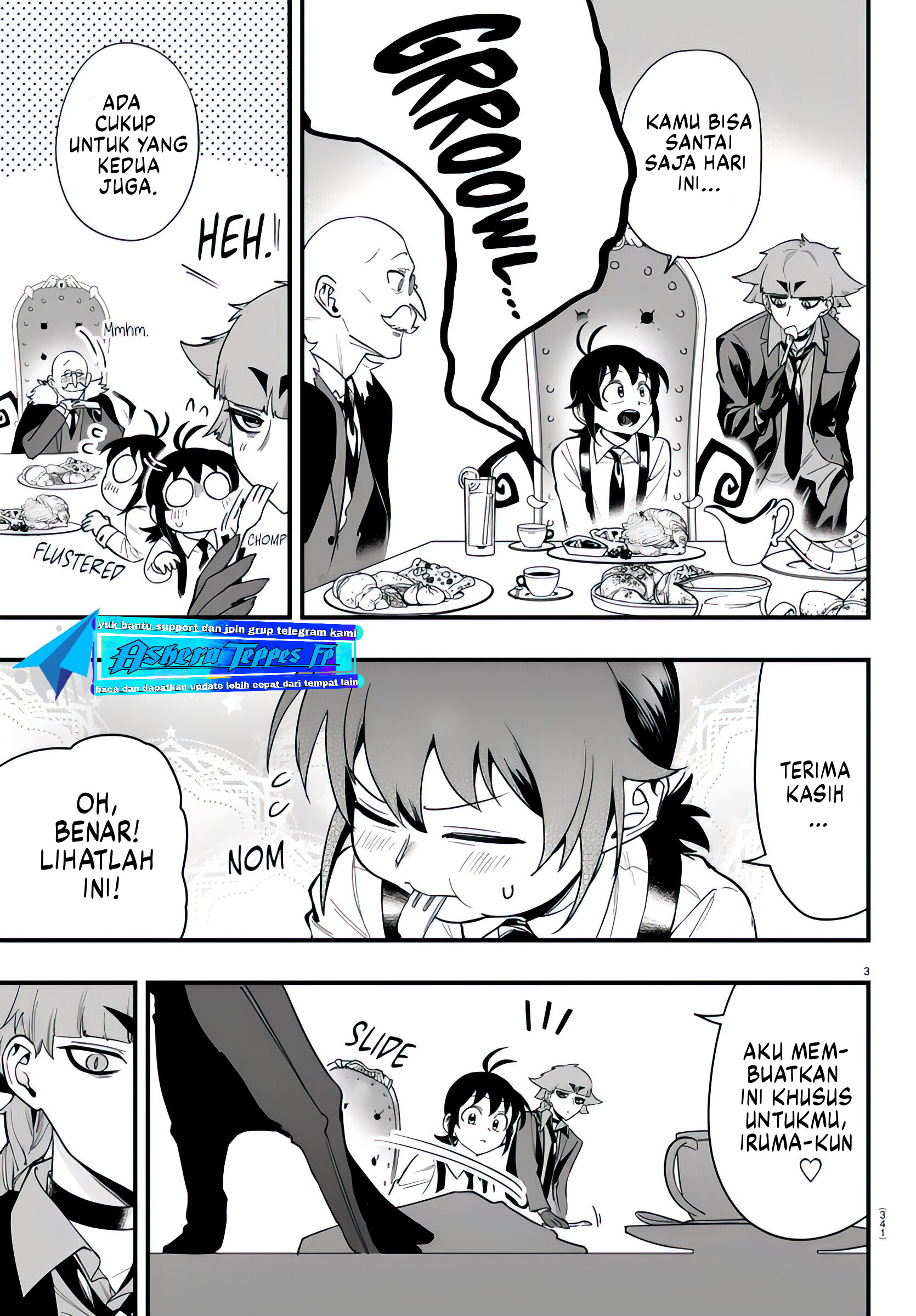 Mairimashita! Iruma-kun: If Episode of Mafia Chapter 11 - halaman 4