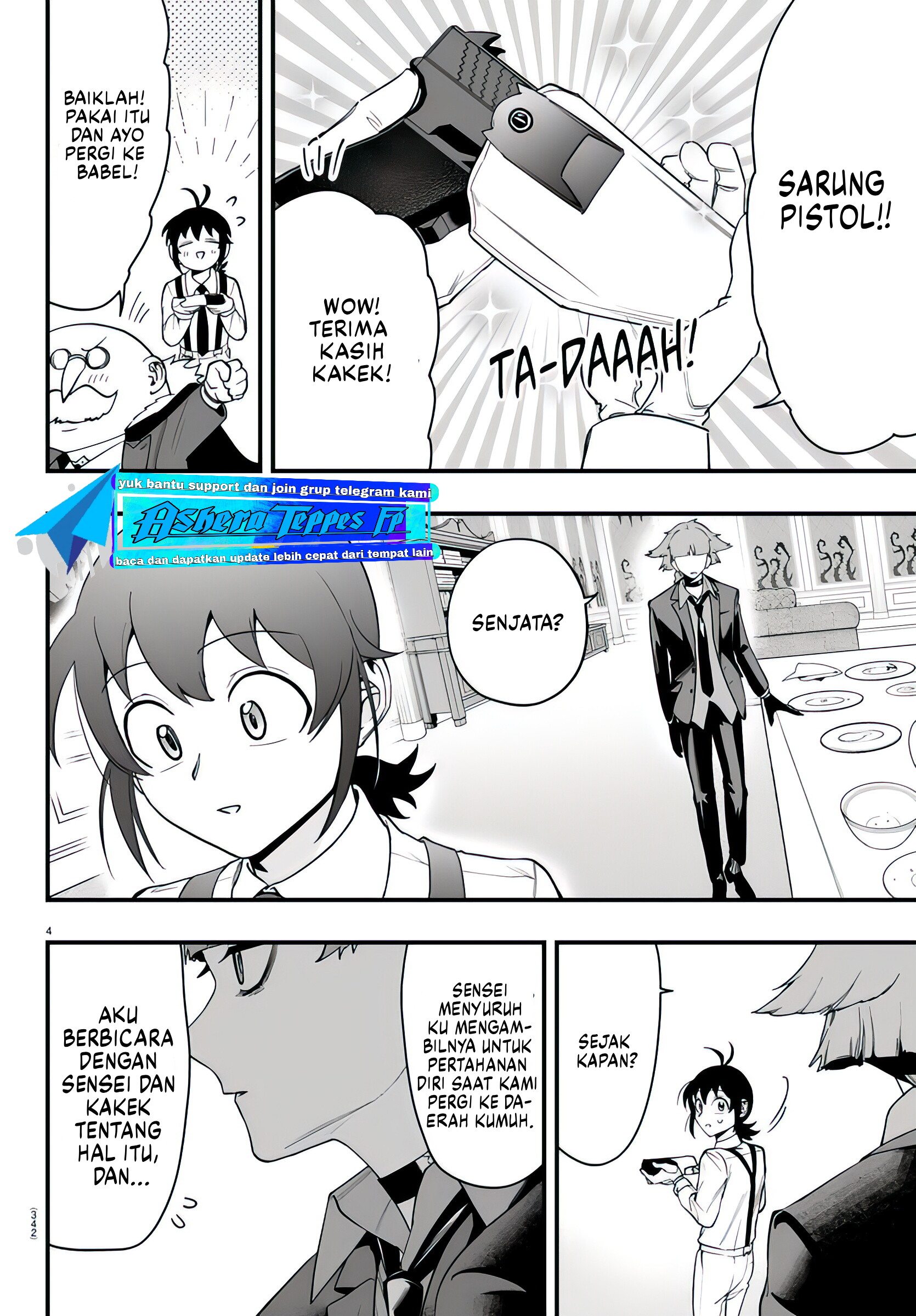 Mairimashita! Iruma-kun: If Episode of Mafia Chapter 11 - halaman 5