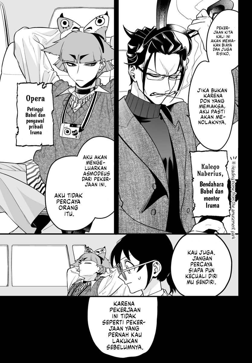 Mairimashita! Iruma-kun: If Episode of Mafia Chapter 12 - halaman 4