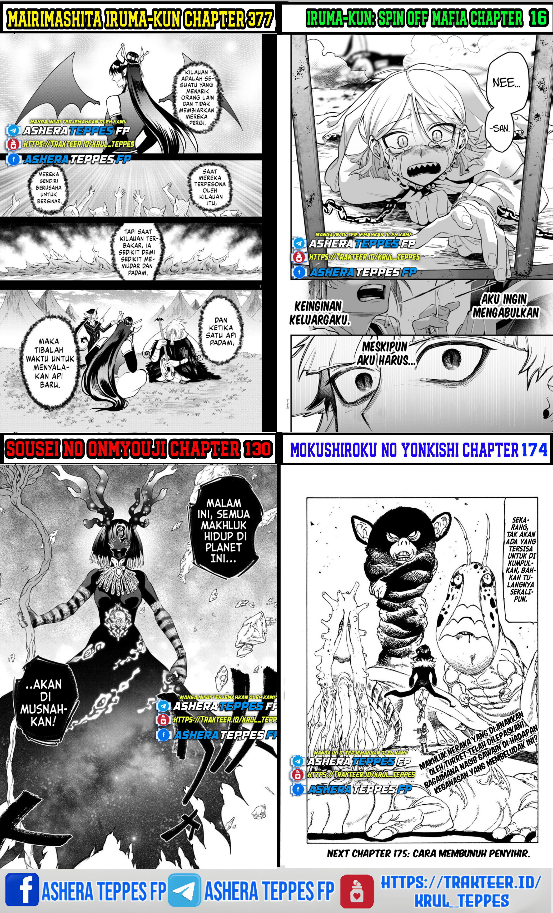 Mairimashita! Iruma-kun: If Episode of Mafia Chapter 13 - halaman 55