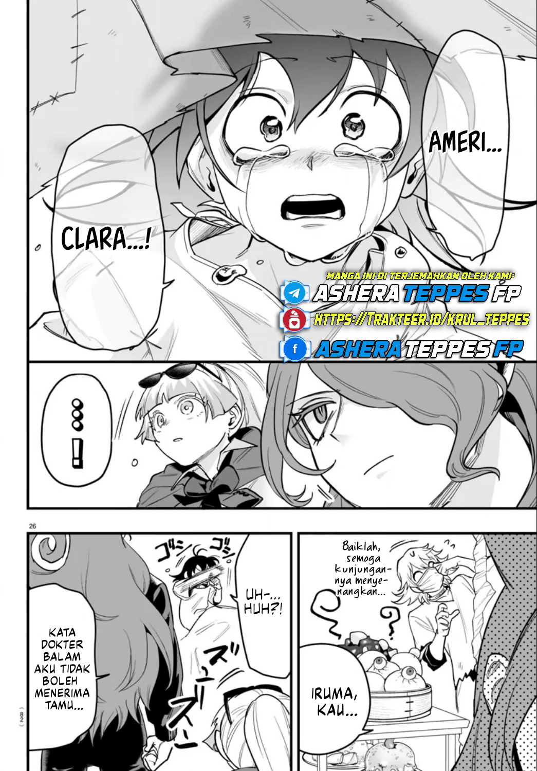 Mairimashita! Iruma-kun: If Episode of Mafia Chapter 15 - halaman 25