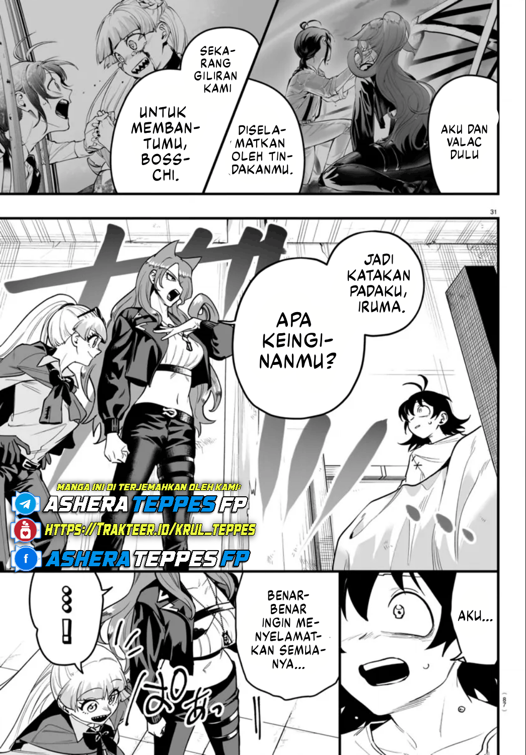 Mairimashita! Iruma-kun: If Episode of Mafia Chapter 15 - halaman 31