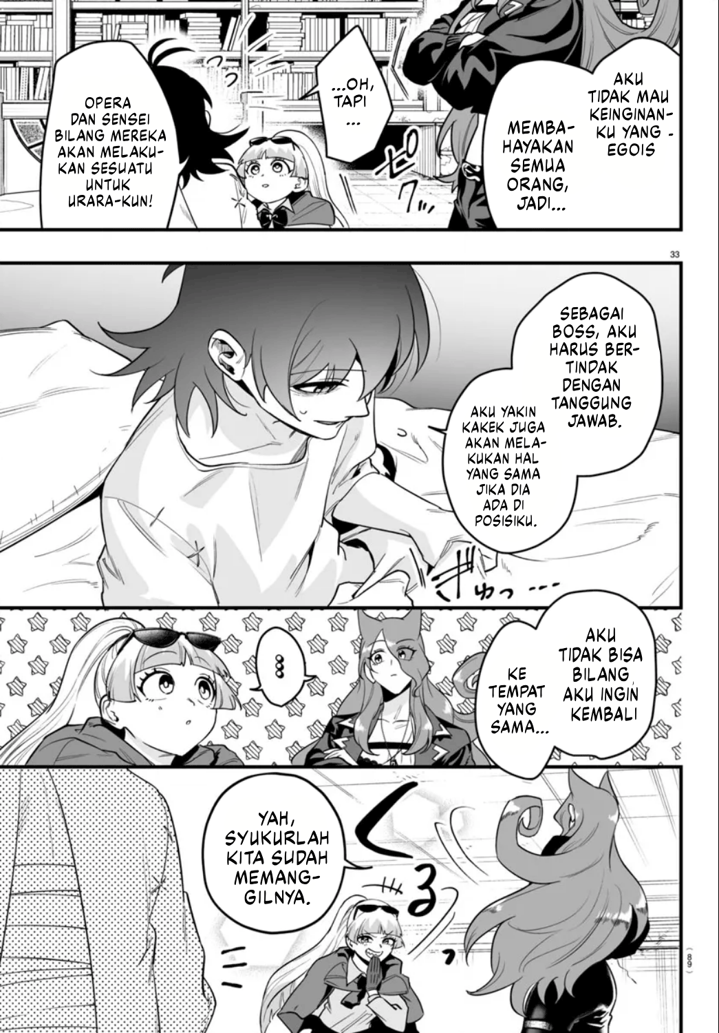 Mairimashita! Iruma-kun: If Episode of Mafia Chapter 15 - halaman 33