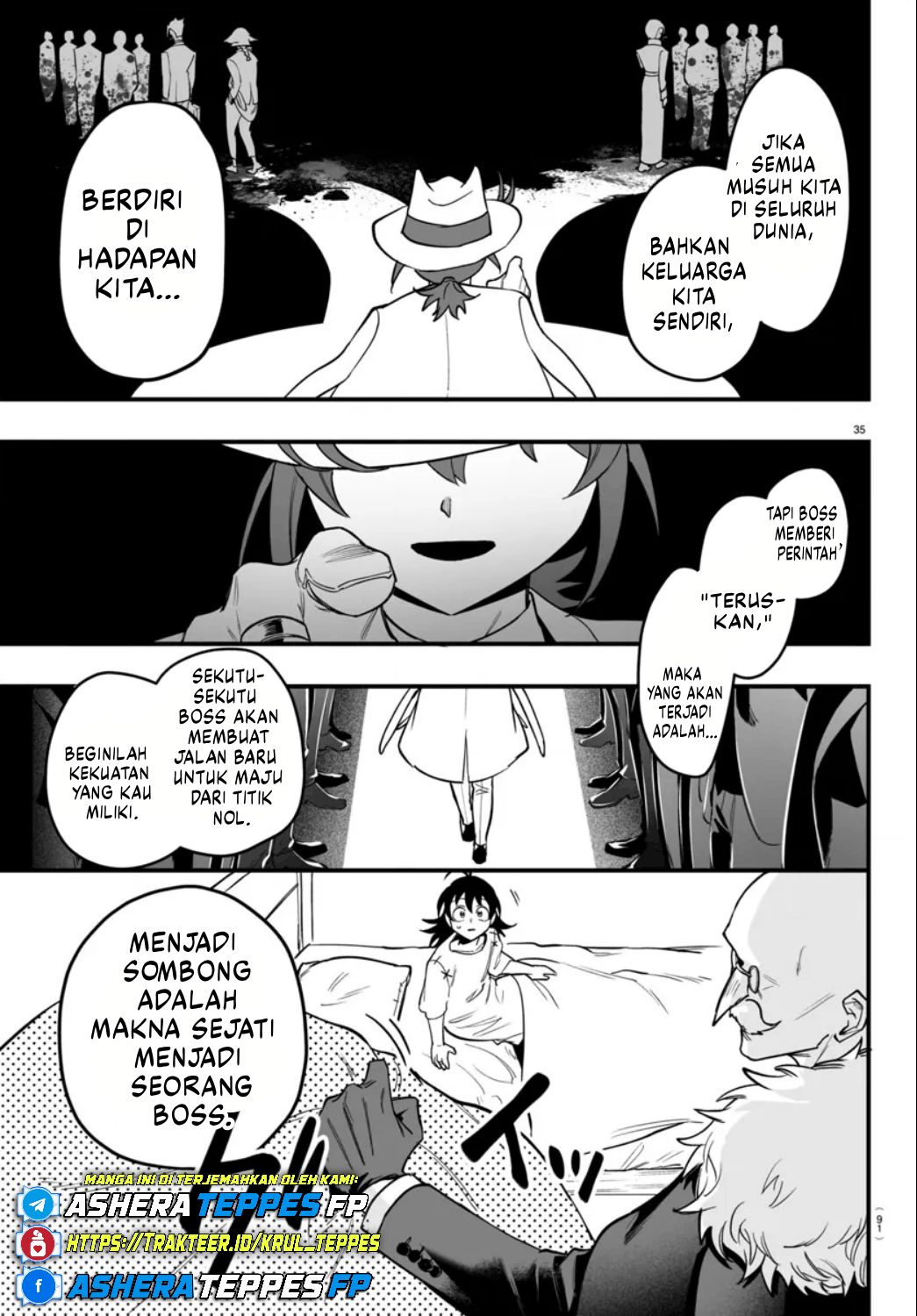 Mairimashita! Iruma-kun: If Episode of Mafia Chapter 15 - halaman 35