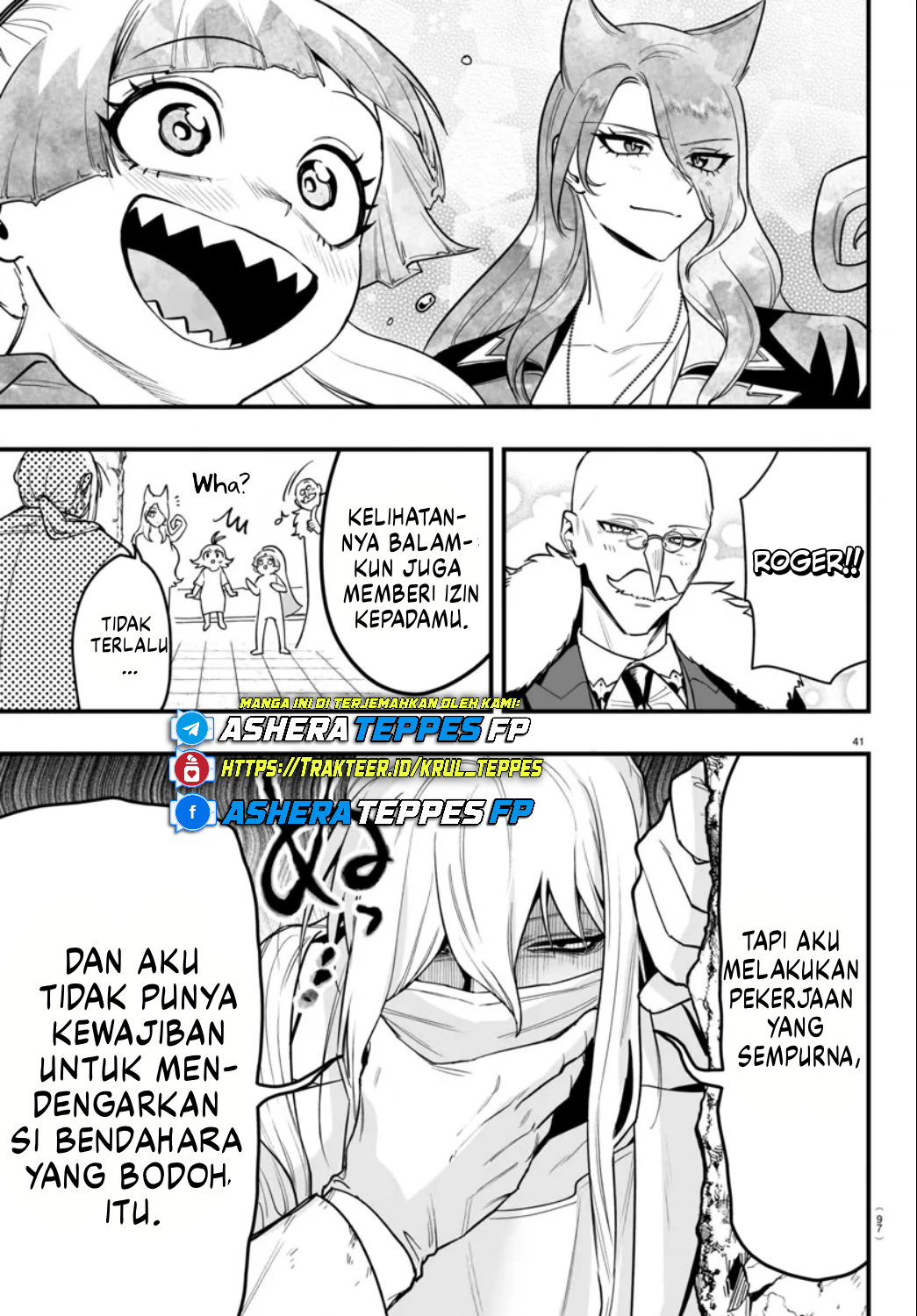Mairimashita! Iruma-kun: If Episode of Mafia Chapter 15 - halaman 40