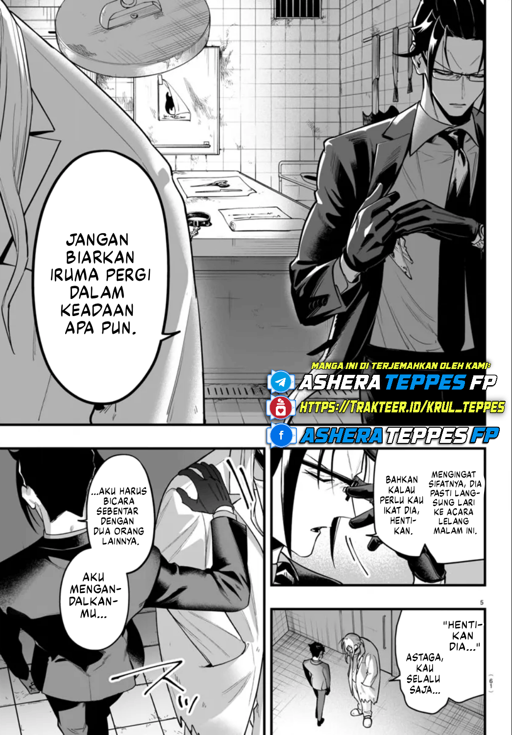 Mairimashita! Iruma-kun: If Episode of Mafia Chapter 15 - halaman 6