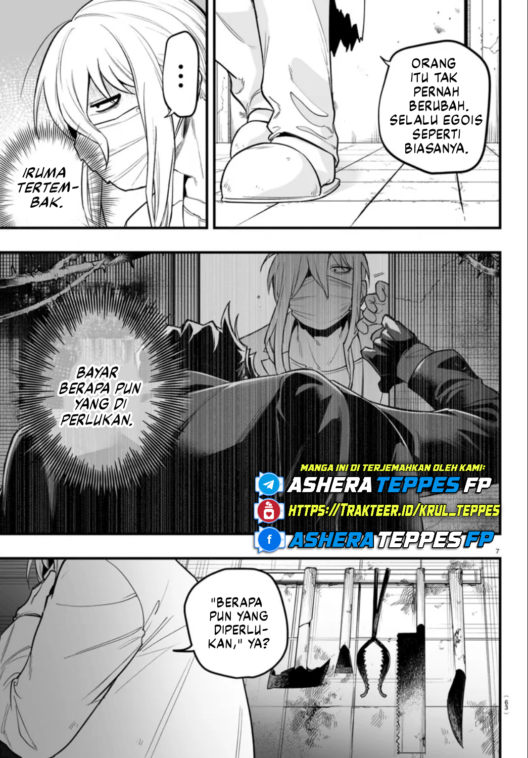 Mairimashita! Iruma-kun: If Episode of Mafia Chapter 15 - halaman 8