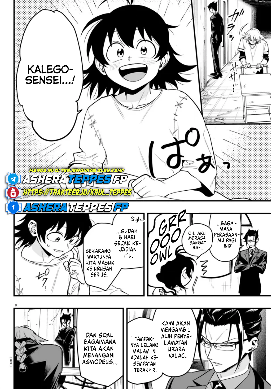 Mairimashita! Iruma-kun: If Episode of Mafia Chapter 15 - halaman 9