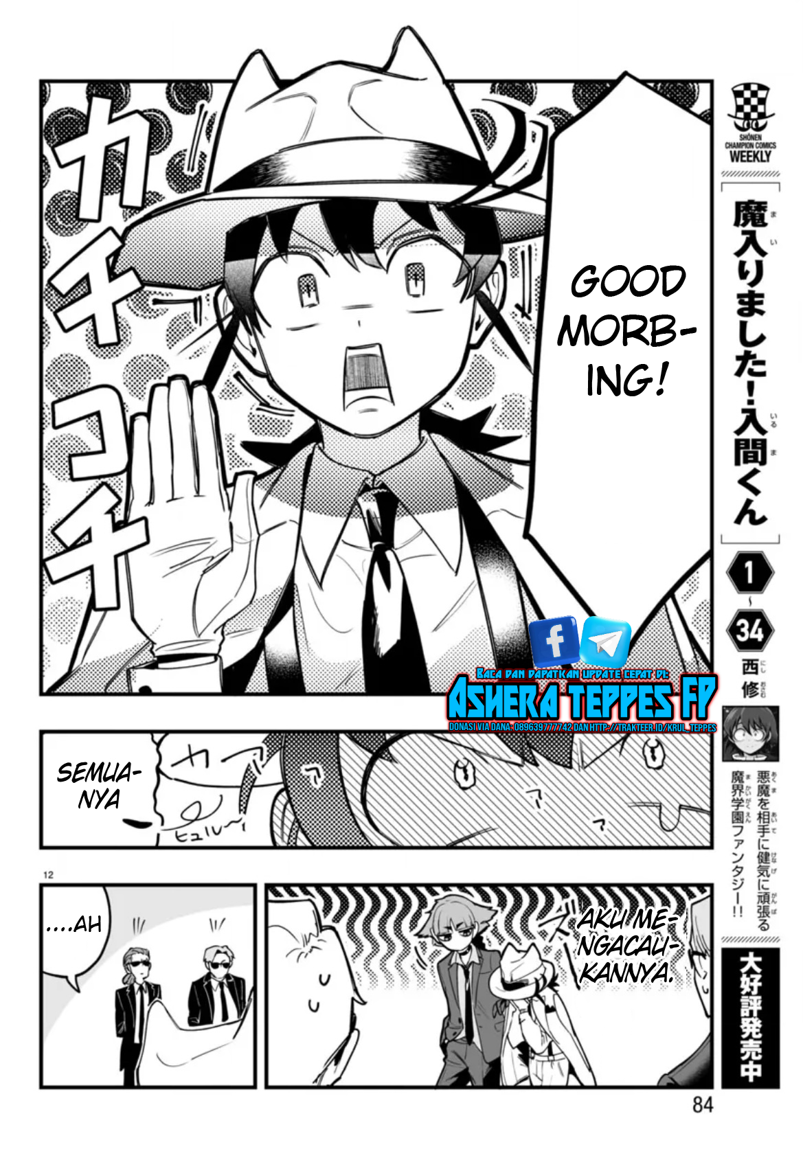 Mairimashita! Iruma-kun: If Episode of Mafia Chapter 2 - halaman 14