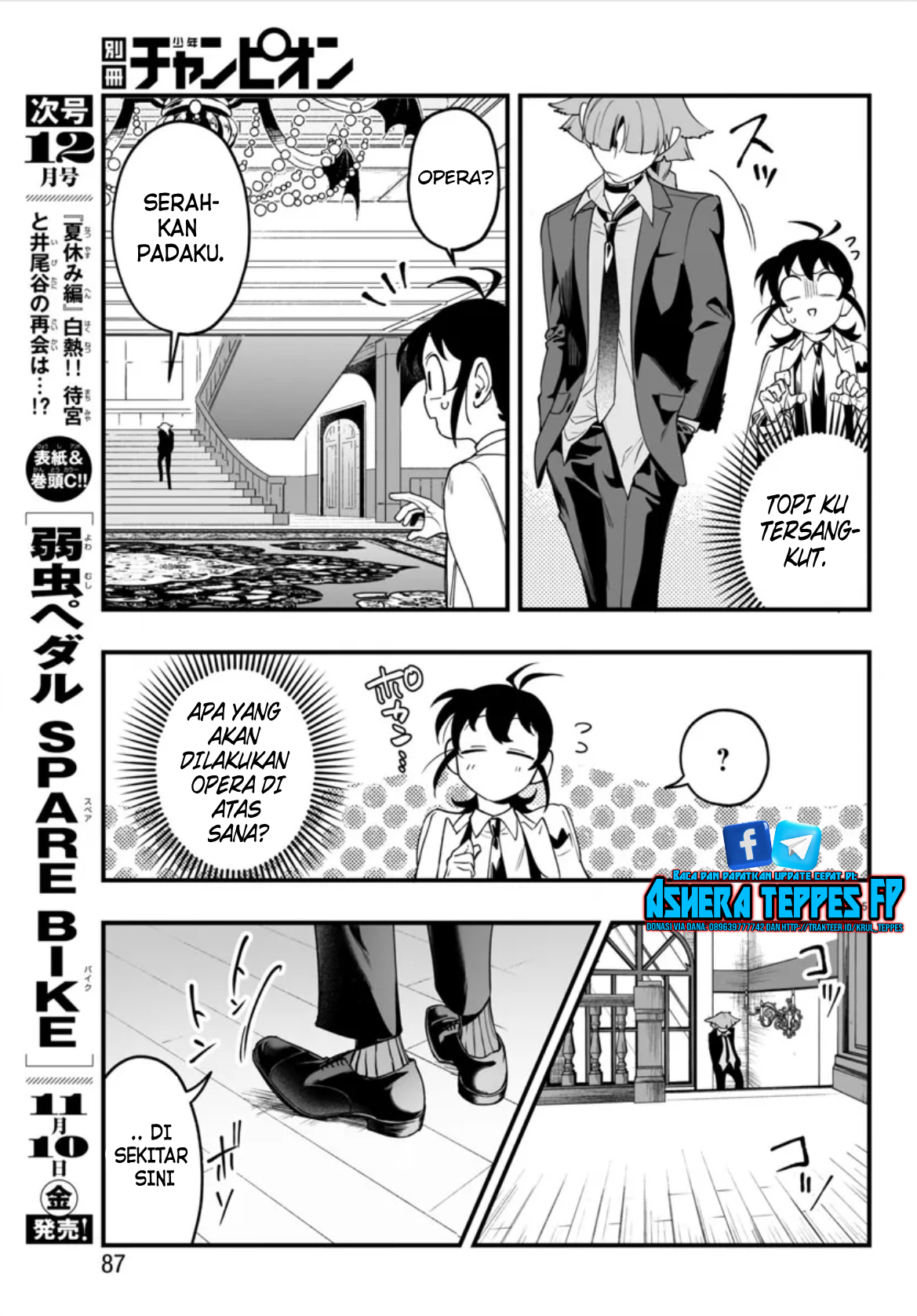 Mairimashita! Iruma-kun: If Episode of Mafia Chapter 2 - halaman 17