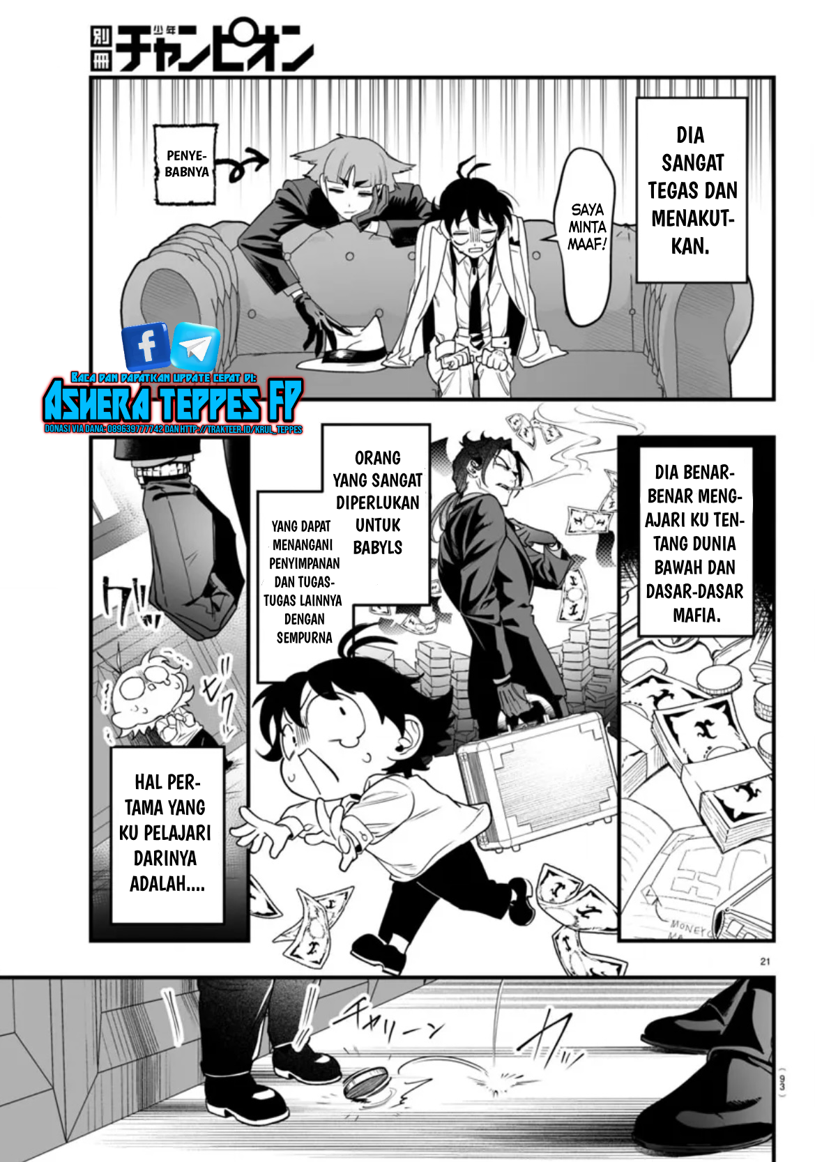 Mairimashita! Iruma-kun: If Episode of Mafia Chapter 2 - halaman 23