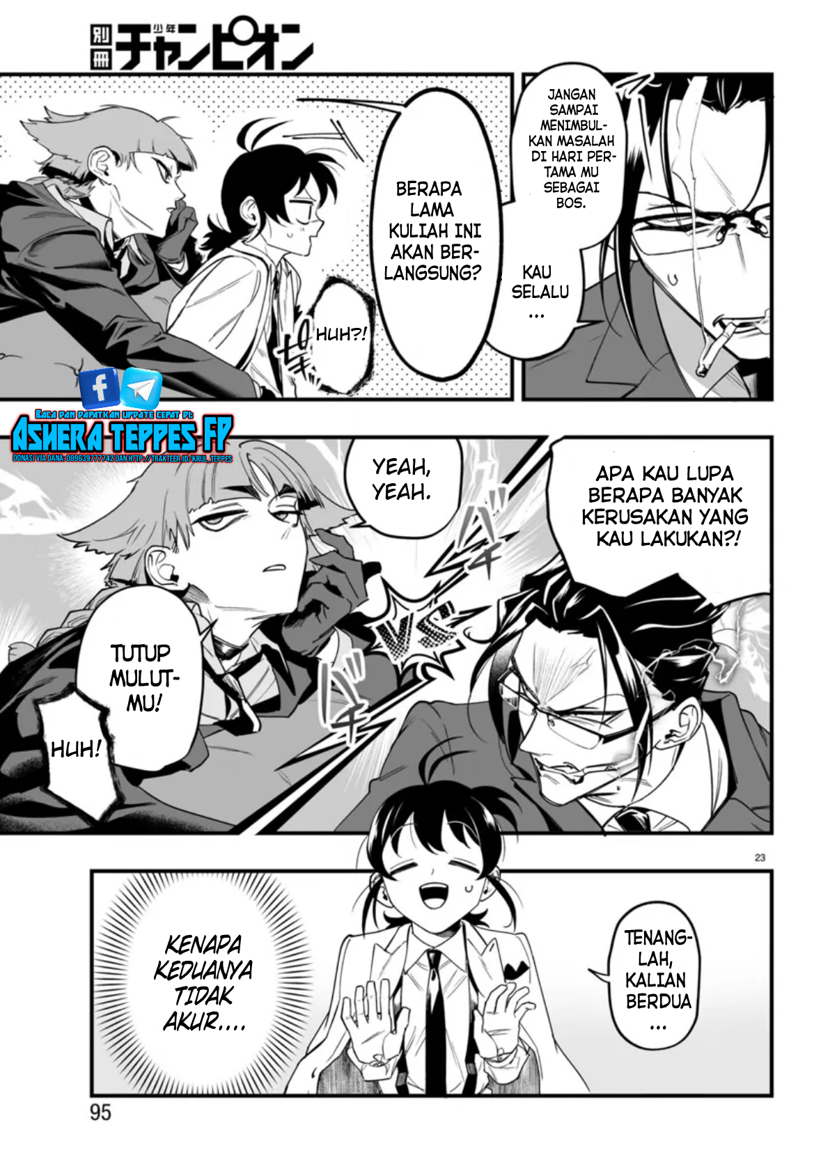 Mairimashita! Iruma-kun: If Episode of Mafia Chapter 2 - halaman 25