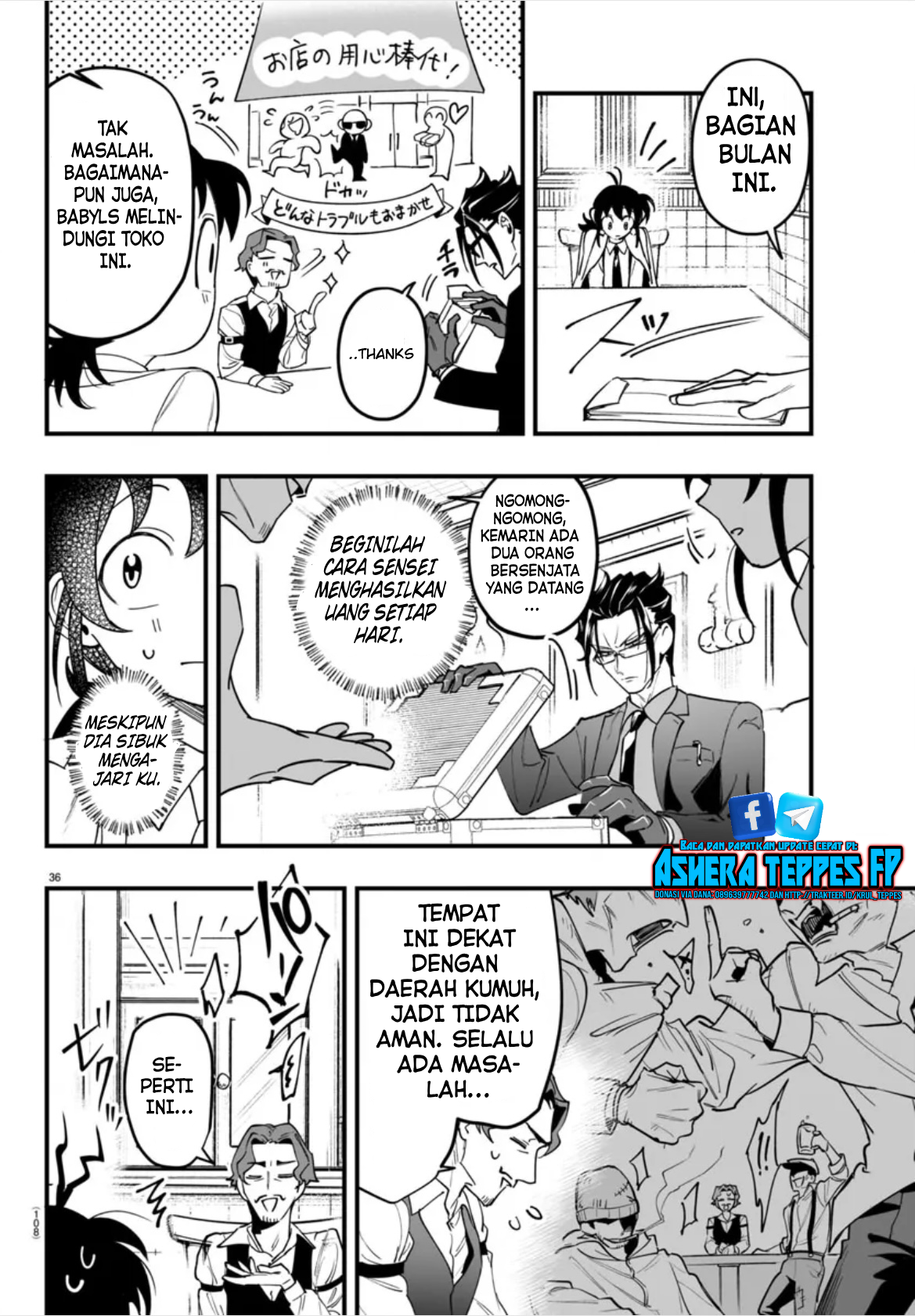 Mairimashita! Iruma-kun: If Episode of Mafia Chapter 2 - halaman 38