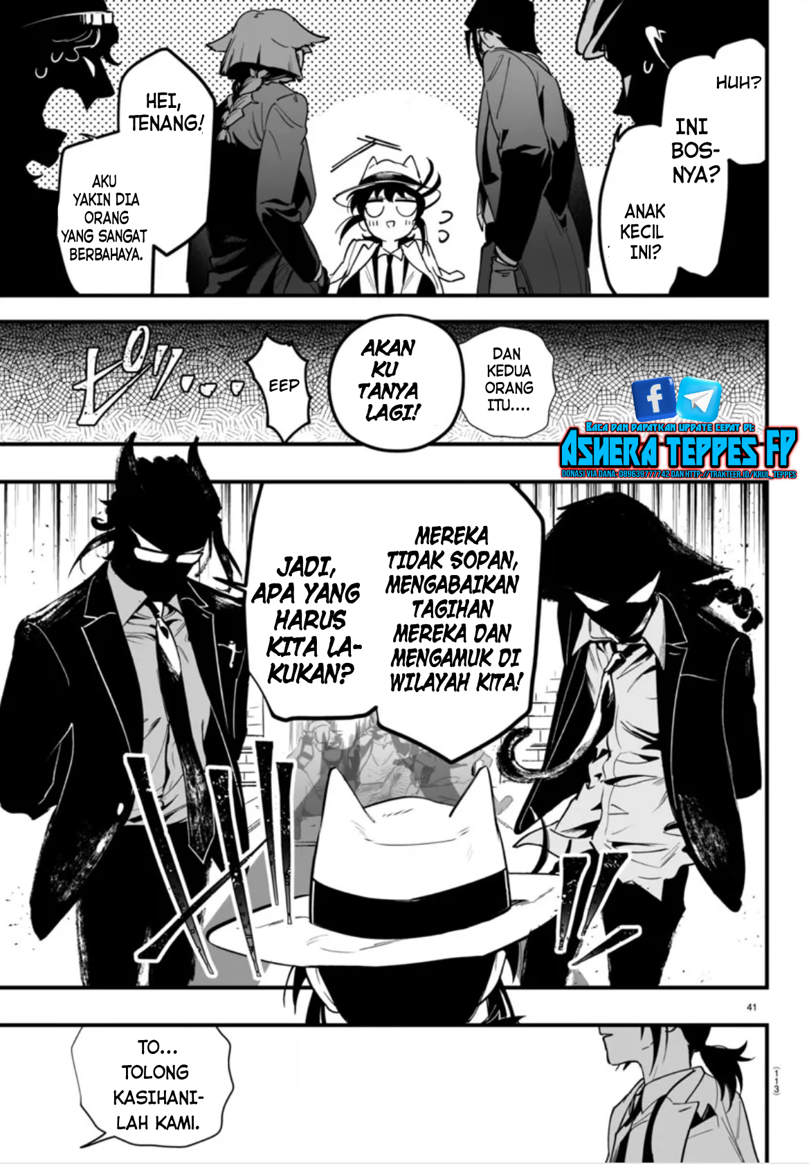 Mairimashita! Iruma-kun: If Episode of Mafia Chapter 2 - halaman 43