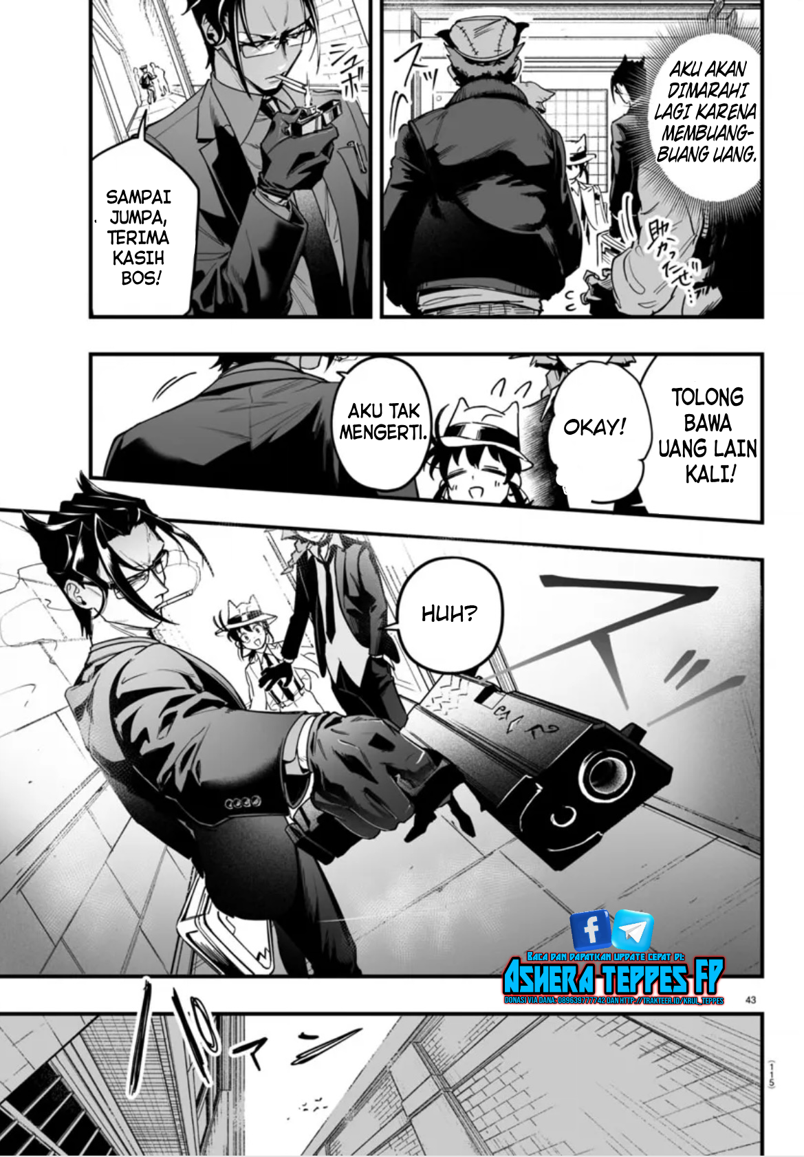 Mairimashita! Iruma-kun: If Episode of Mafia Chapter 2 - halaman 45