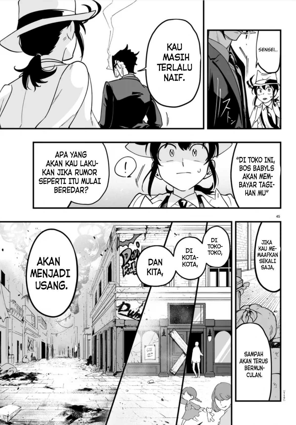 Mairimashita! Iruma-kun: If Episode of Mafia Chapter 2 - halaman 47