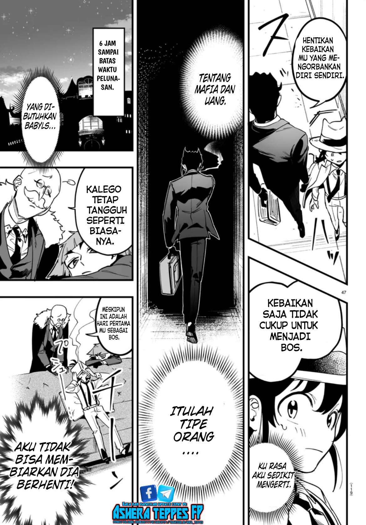 Mairimashita! Iruma-kun: If Episode of Mafia Chapter 2 - halaman 49