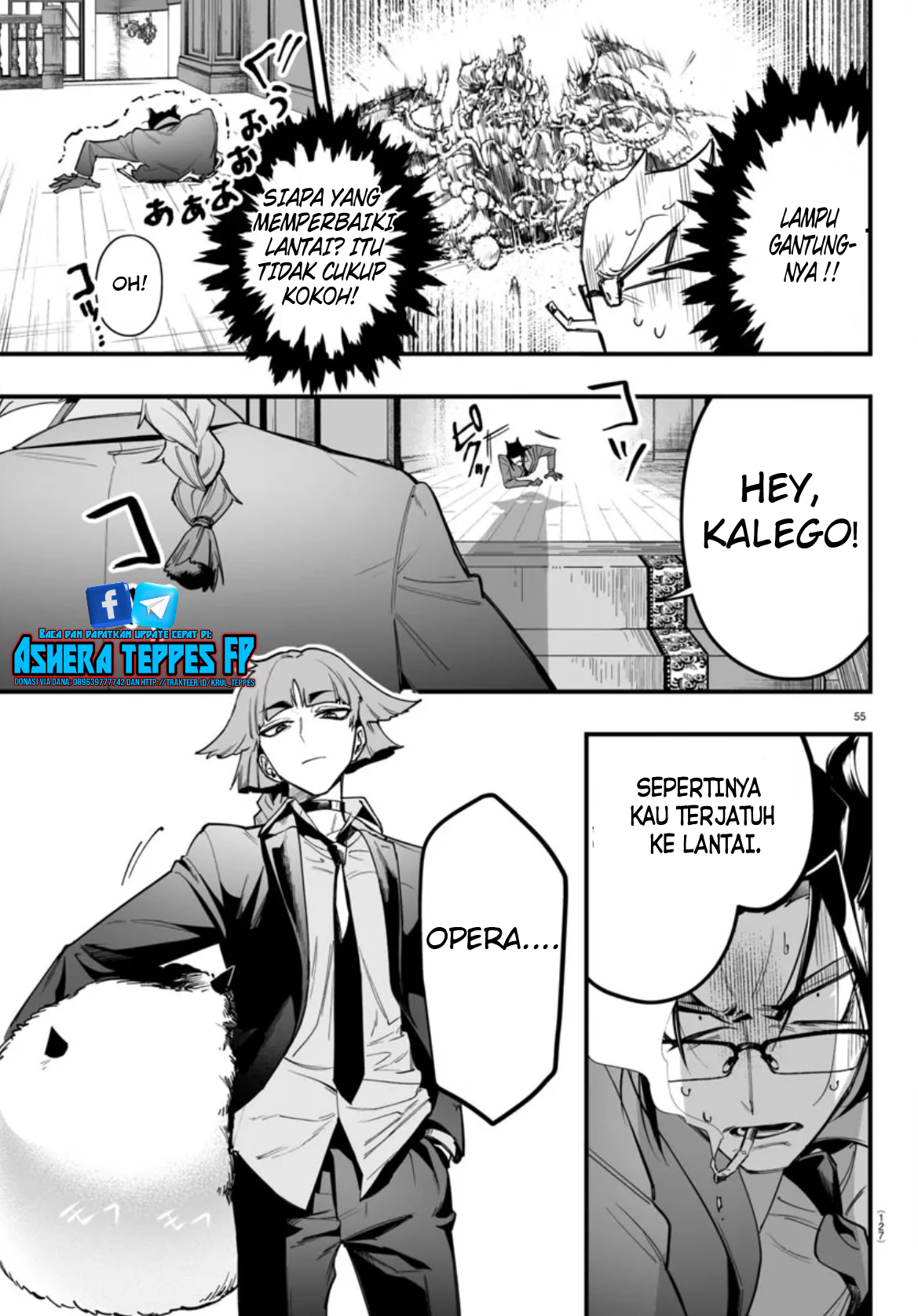 Mairimashita! Iruma-kun: If Episode of Mafia Chapter 2 - halaman 57