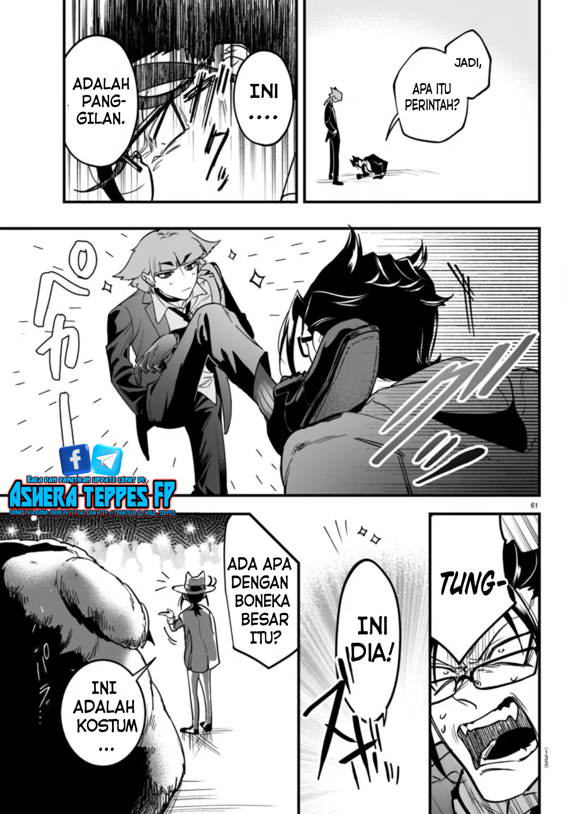 Mairimashita! Iruma-kun: If Episode of Mafia Chapter 2 - halaman 63