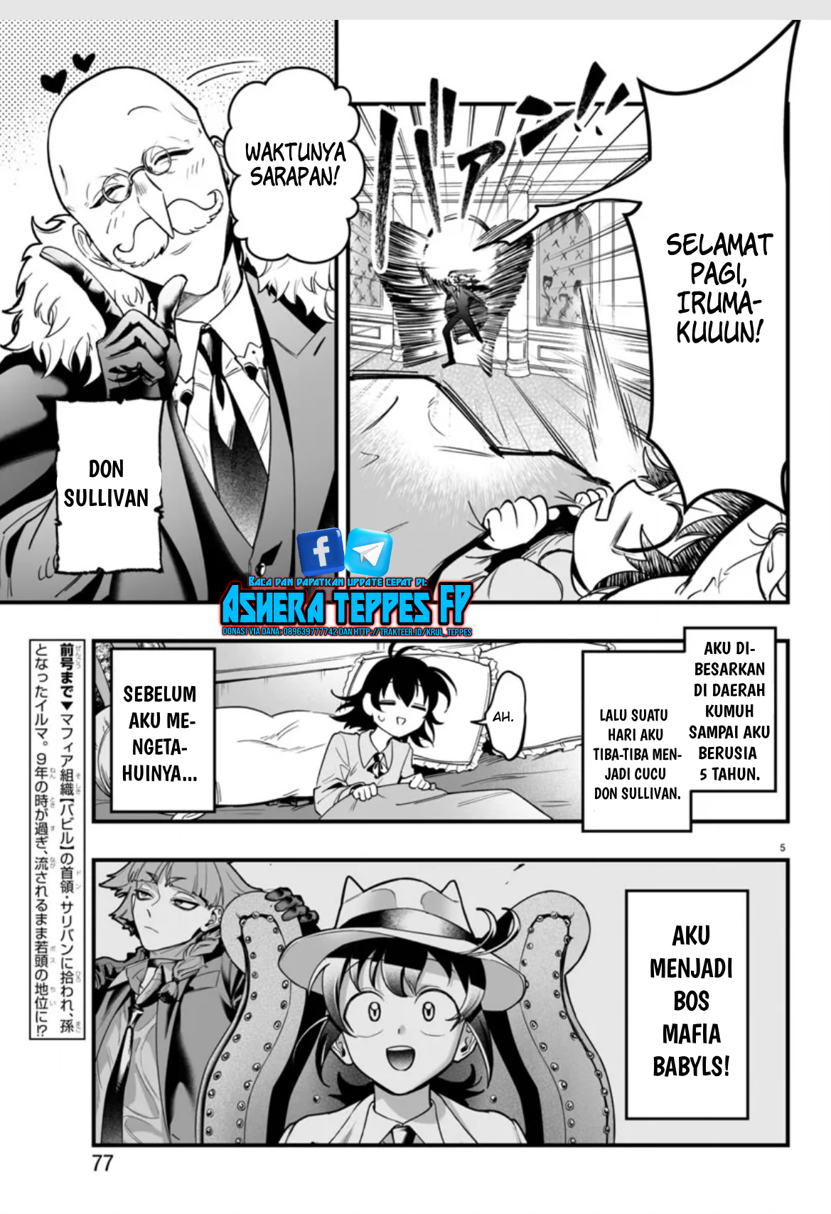 Mairimashita! Iruma-kun: If Episode of Mafia Chapter 2 - halaman 7