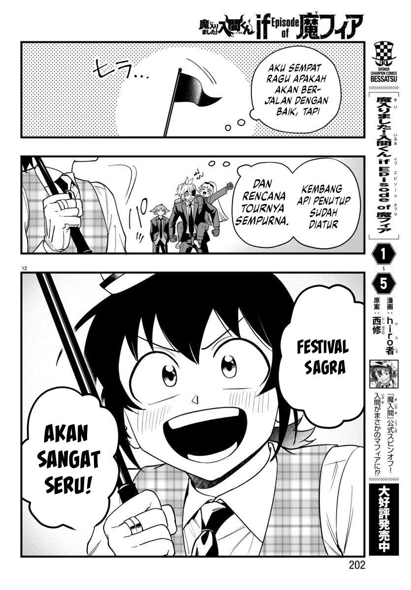 Mairimashita! Iruma-kun: If Episode of Mafia Chapter 22 - halaman 13