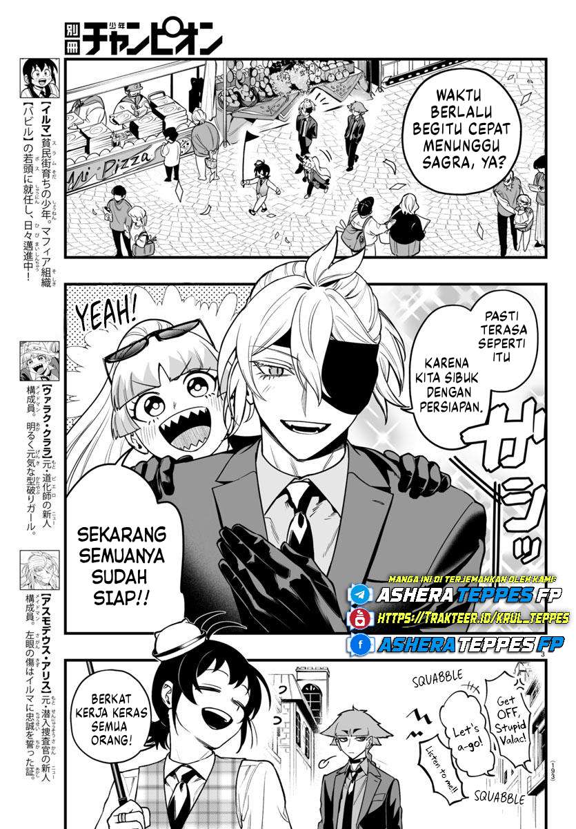 Mairimashita! Iruma-kun: If Episode of Mafia Chapter 22 - halaman 4