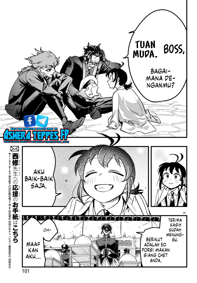 Mairimashita! Iruma-kun: If Episode of Mafia Chapter 3 - halaman 44