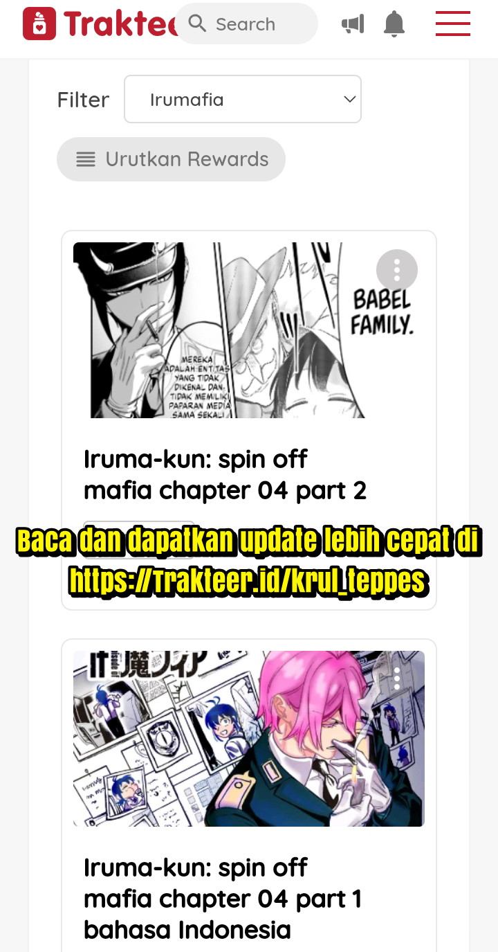 Mairimashita! Iruma-kun: If Episode of Mafia Chapter 3 - halaman 53