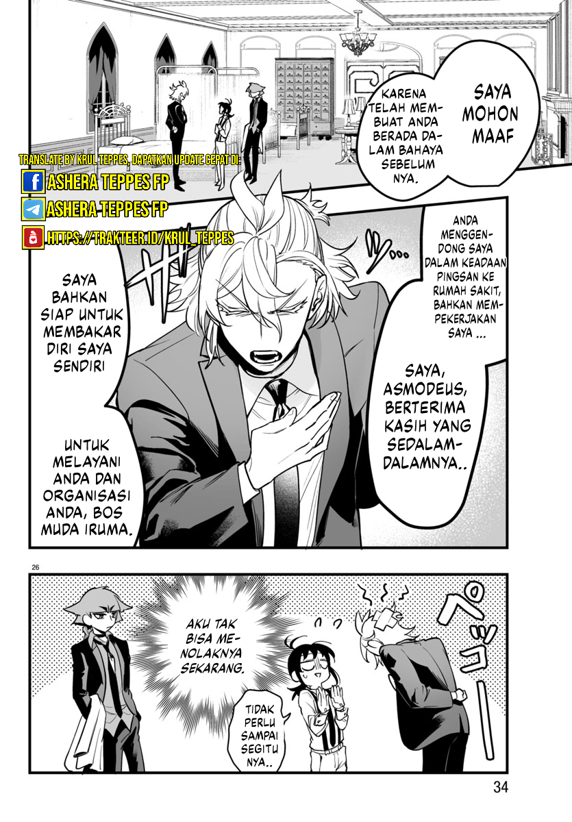 Mairimashita! Iruma-kun: If Episode of Mafia Chapter 4 - halaman 28