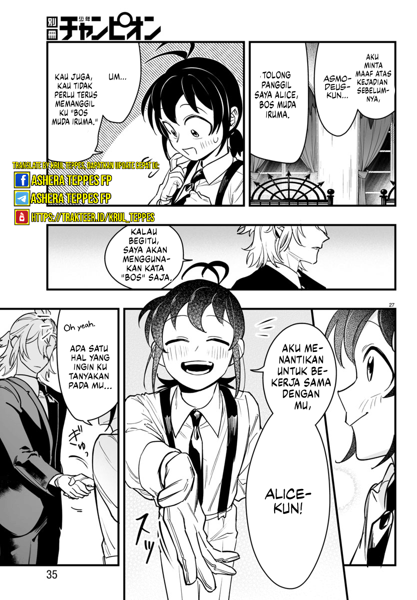Mairimashita! Iruma-kun: If Episode of Mafia Chapter 4 - halaman 29