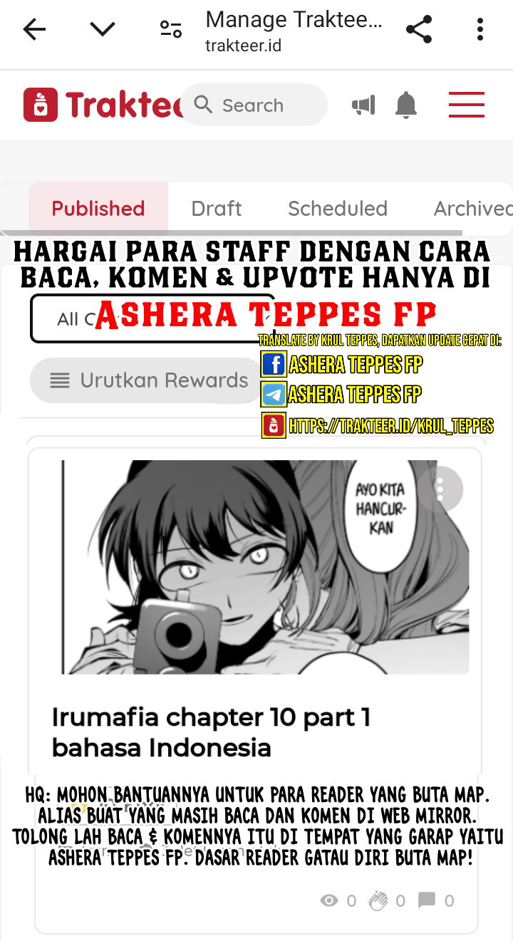 Mairimashita! Iruma-kun: If Episode of Mafia Chapter 8.2 - halaman 26