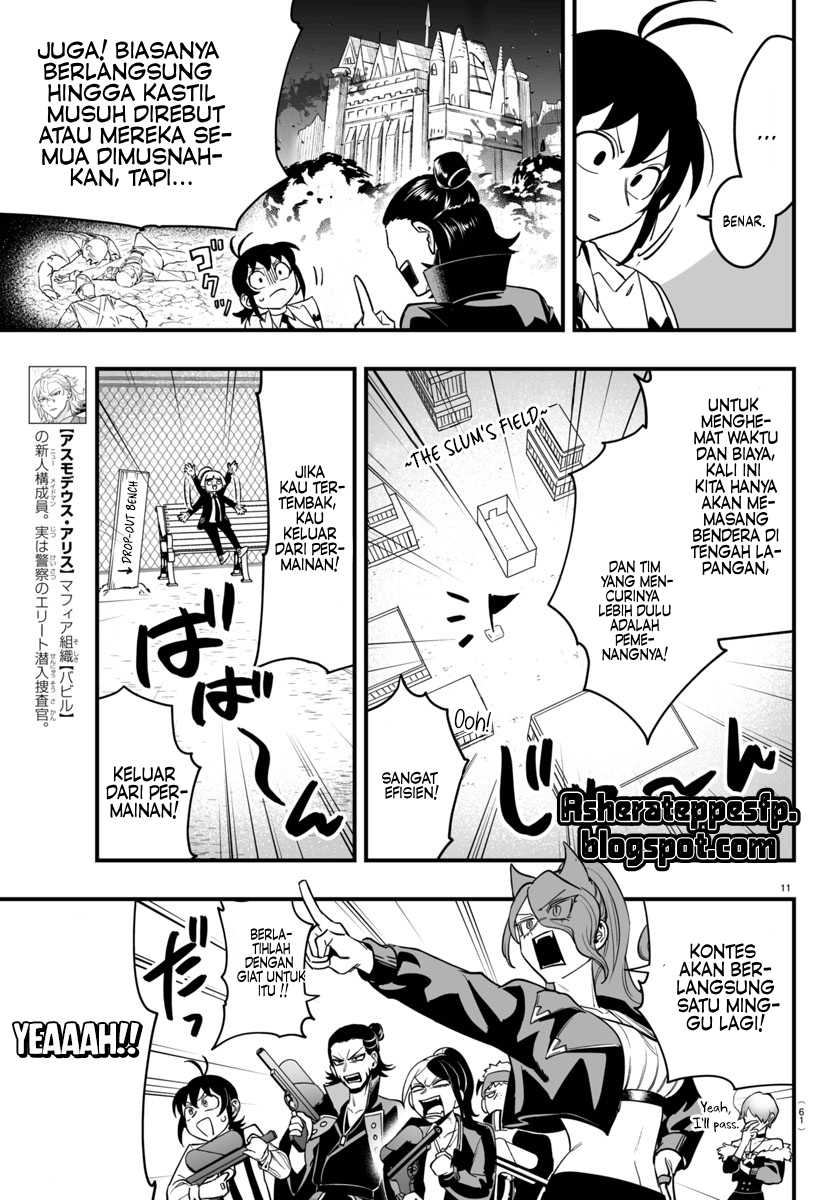Mairimashita! Iruma-kun: If Episode of Mafia Chapter 9.1 - halaman 13