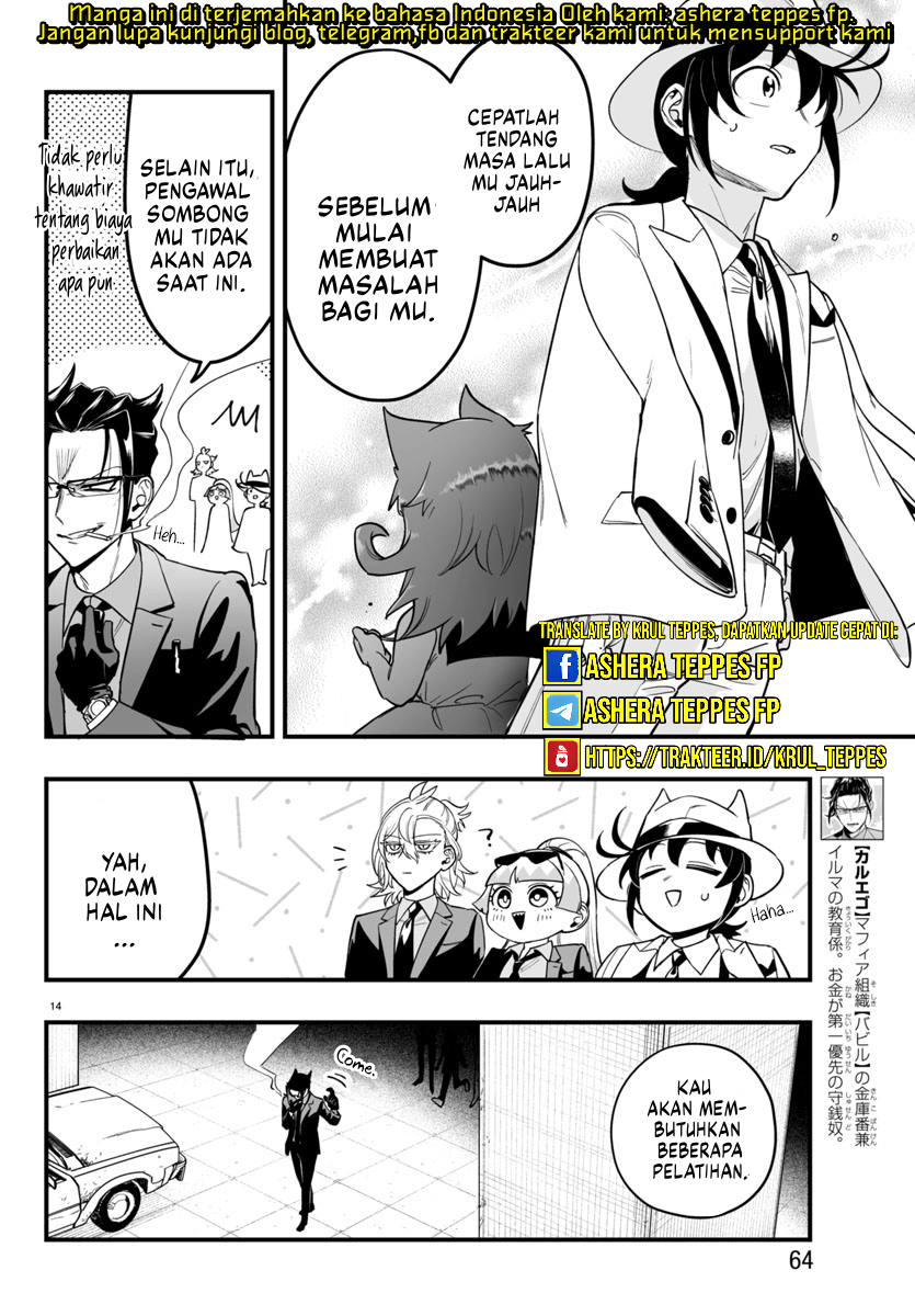 Mairimashita! Iruma-kun: If Episode of Mafia Chapter 9.1 - halaman 16