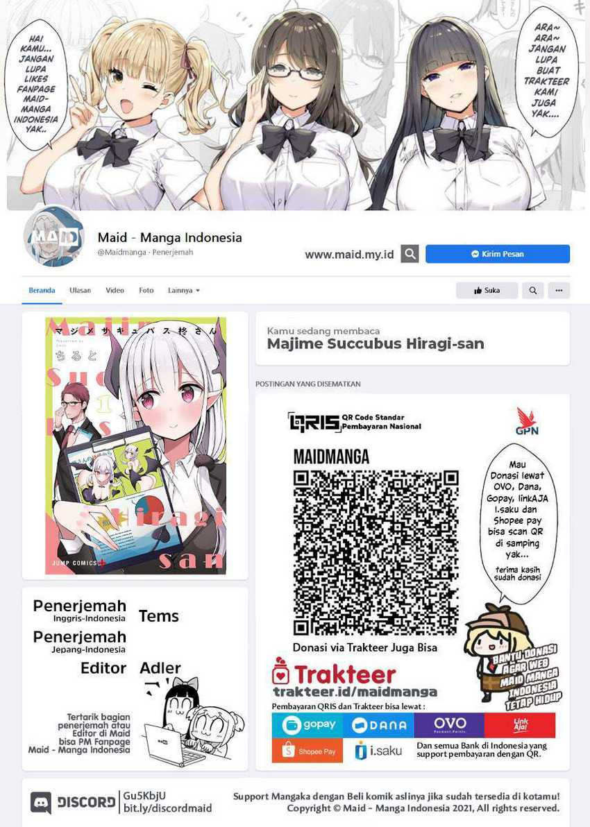 Majime Succubus Hiiragi-san Chapter 2 - halaman 2