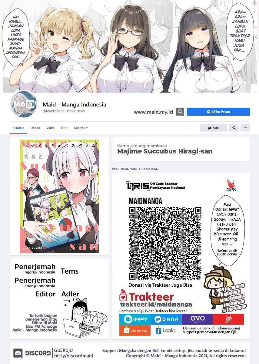 Majime Succubus Hiragi-san Chapter 2 - halaman 2