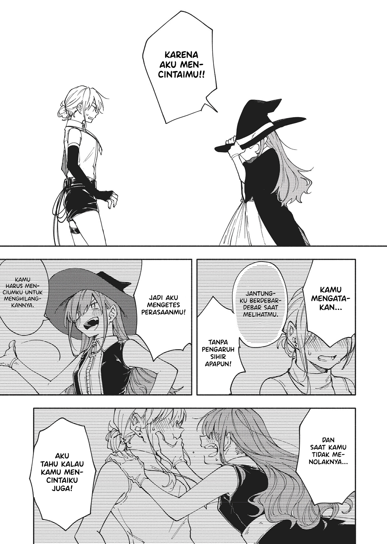 Majo ga Koisuru 5-byoumae Chapter 2 - halaman 35