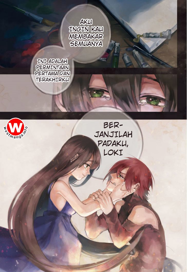 Majo no Kaigashuu Chapter 1 - halaman 1