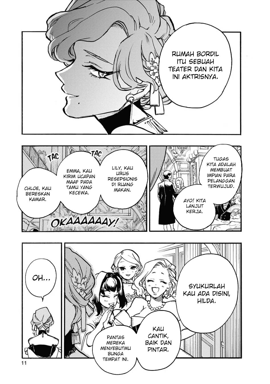 Majo no Kaigashuu Chapter 16 - halaman 12